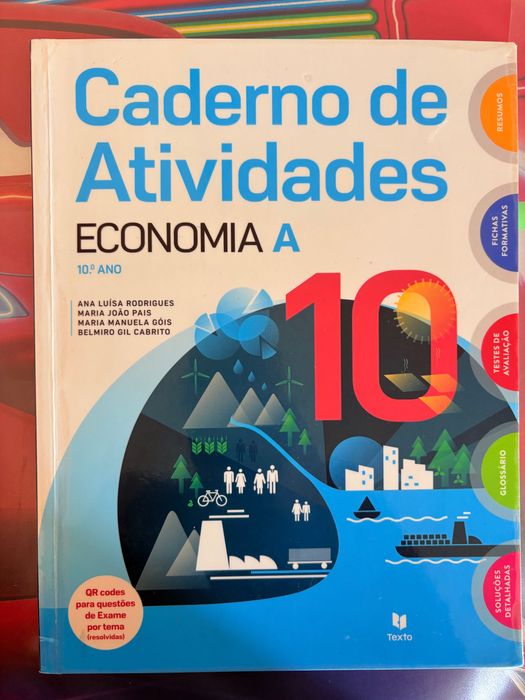 Caderno de atividades de economia 10 ano