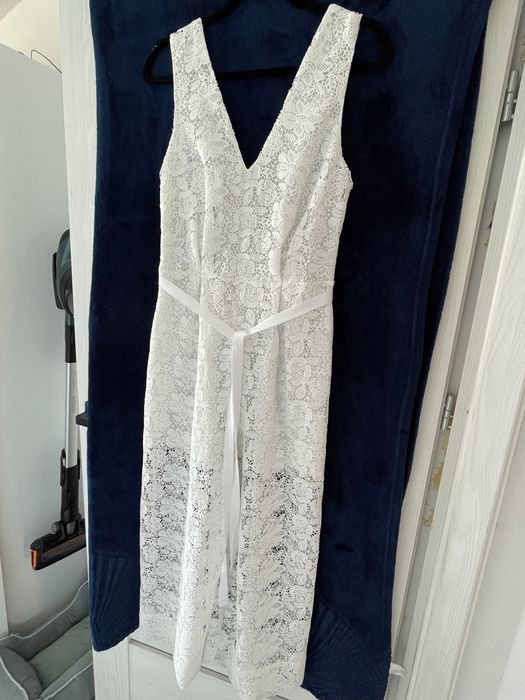 Koronkowy kombinezon