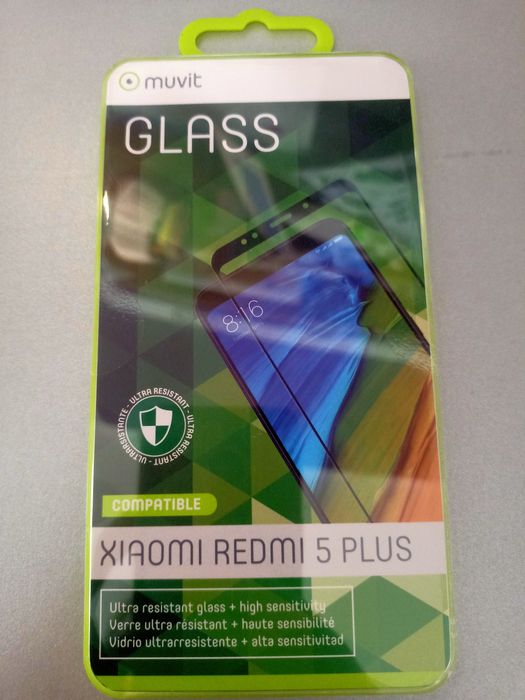Захисне скло для смартфона Redmi 5 Plus, товщиною 0.33 мм.