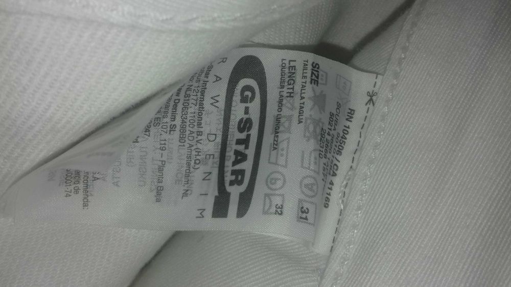 Spodnie G-STAR raw denim.