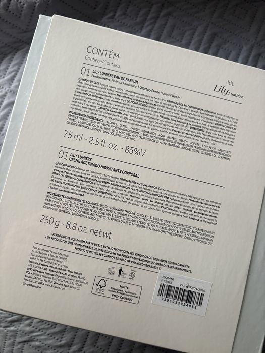 O Boticário - Coffret Lily Lumiére