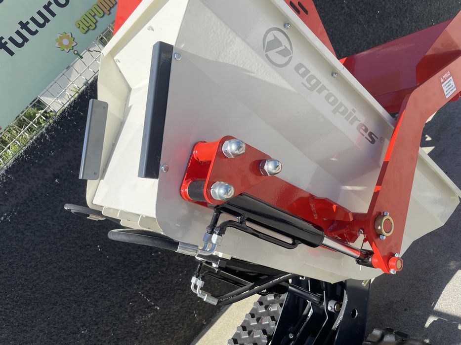 Mini dumper 500 kg com carregador frontal