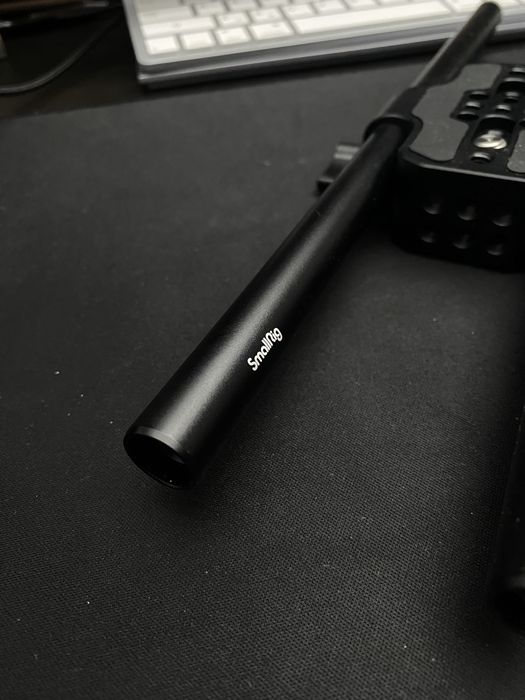 Placa Base Neewer + SMALLRIG 15 mm Rod 2 peças 30 cm