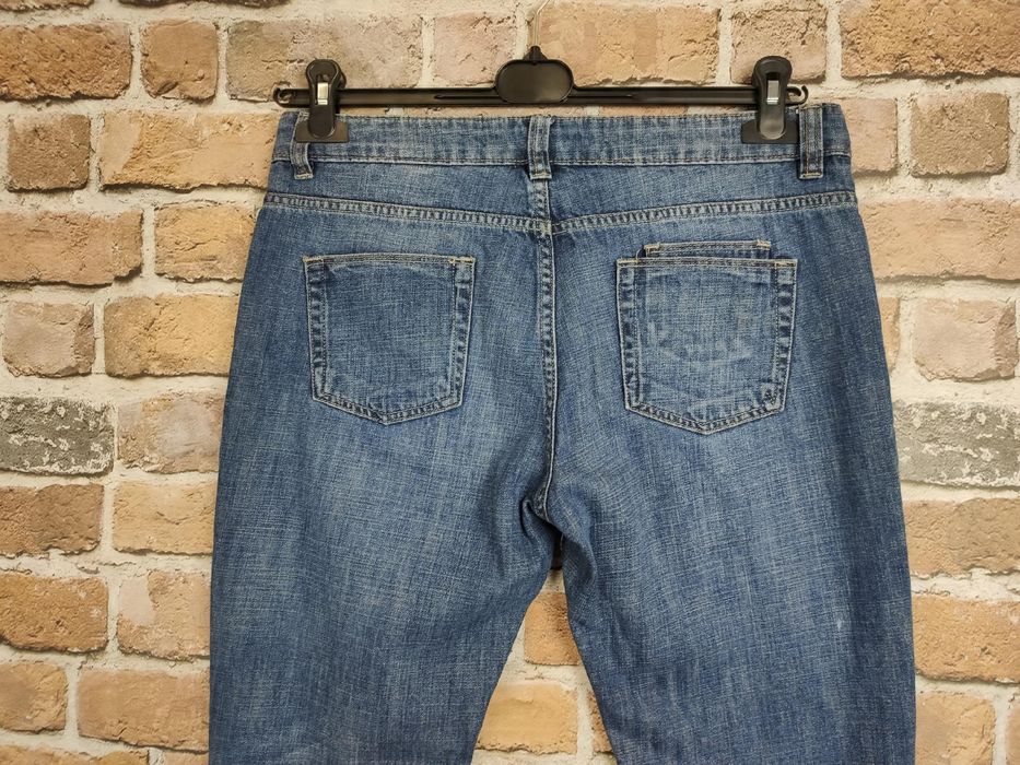 Next jeansowe spodnie slim boyfit 38