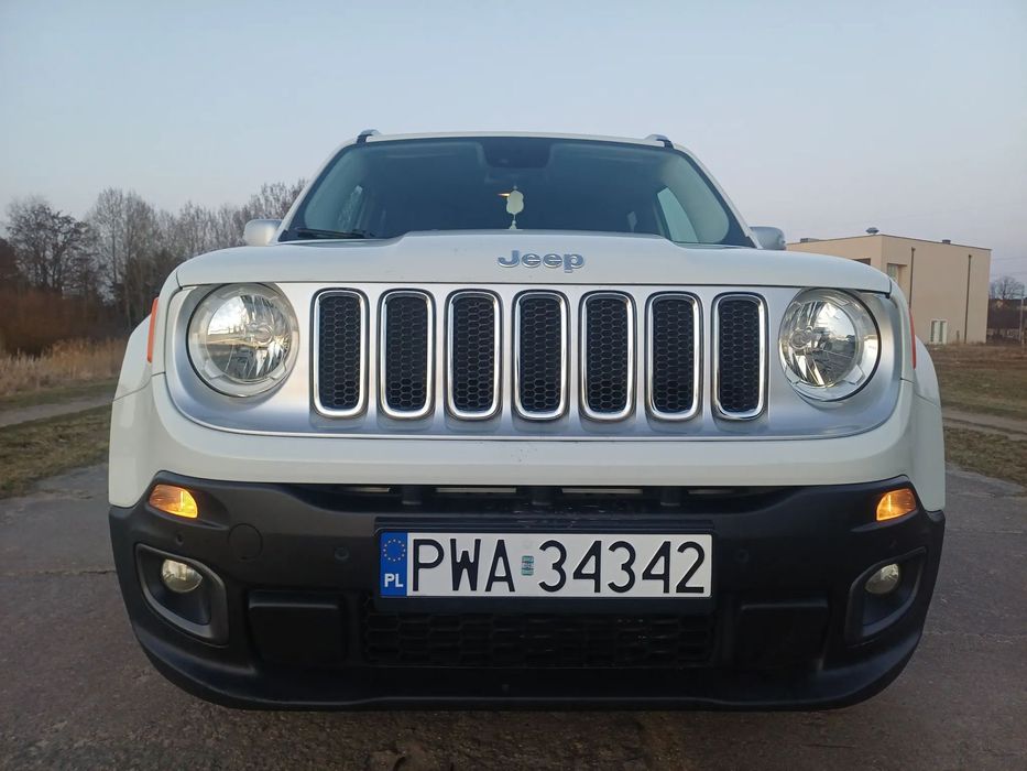 Jeep Renegade Piękny. Bezwypadkowy.  4/4. 2 litry!!! Czyste raporty