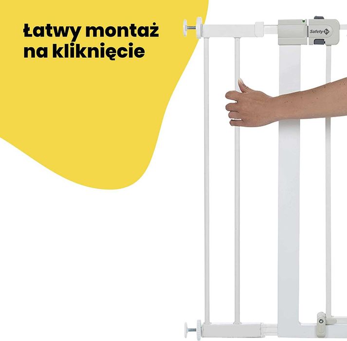 Safety 1ST rozszerzenia bramki 14 cm białe