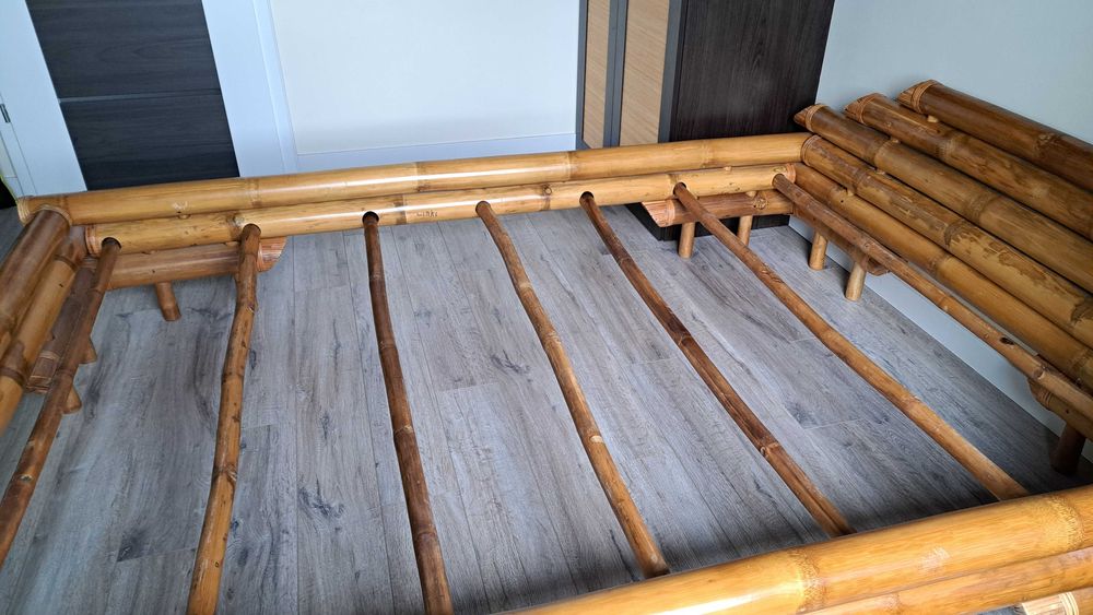 Łóżko bambusowe 100%, pod materac 140x200