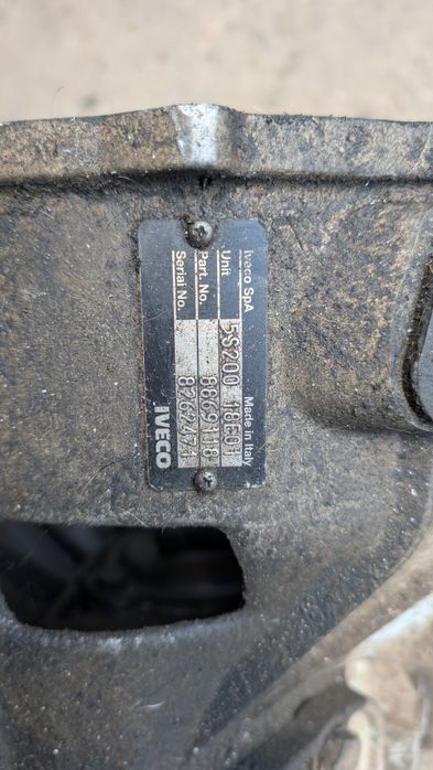 Caixa de velocidades Iveco Daily modelo 5S200
