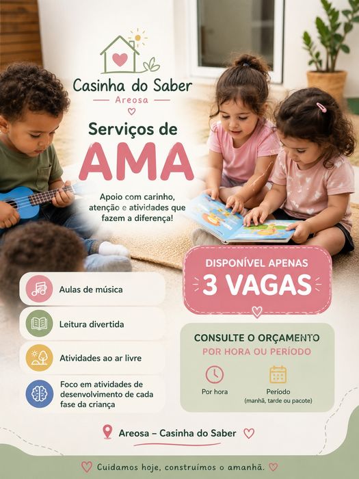 AMA at Areosa (Casinha do Saber) - ONLY 3 SPOTS AVAILABLE