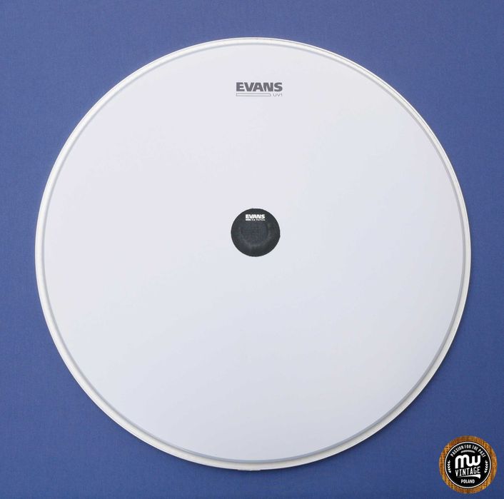 ‼️ Evans - naciąg UV1 Bass Drum Coated 22"+ łatka EQ ‼️