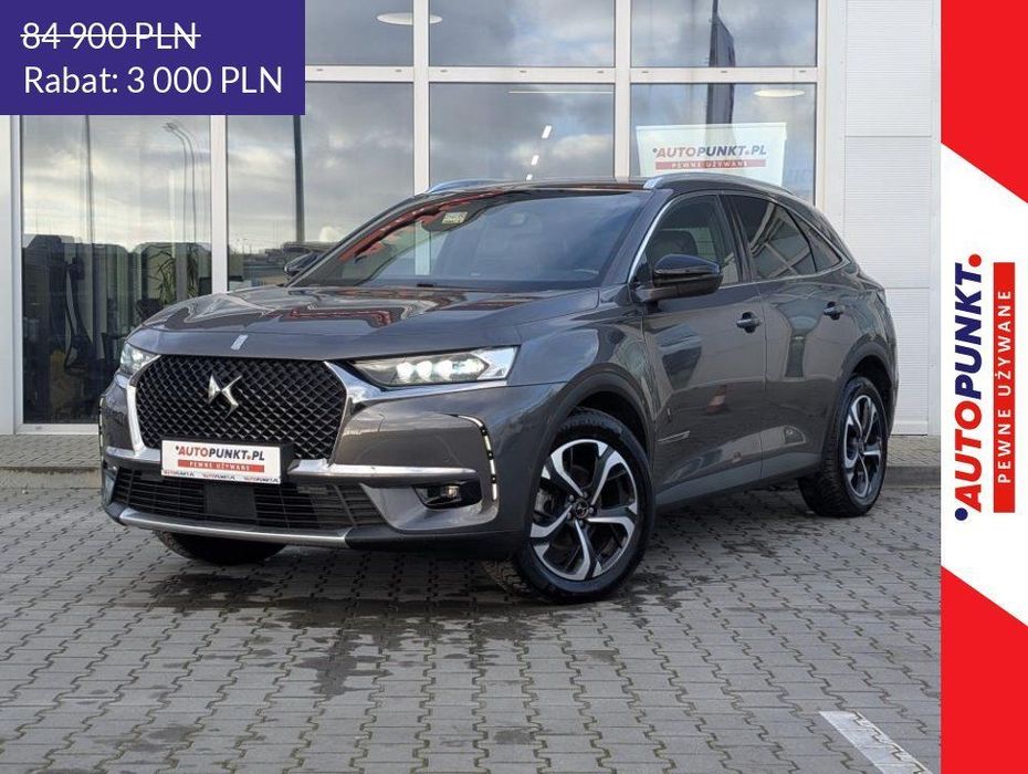 DS Automobiles DS 7 Crossback Rivoli, 2019r. || FV23% || El. Klapa Bagażnika || Android Auto || Full
