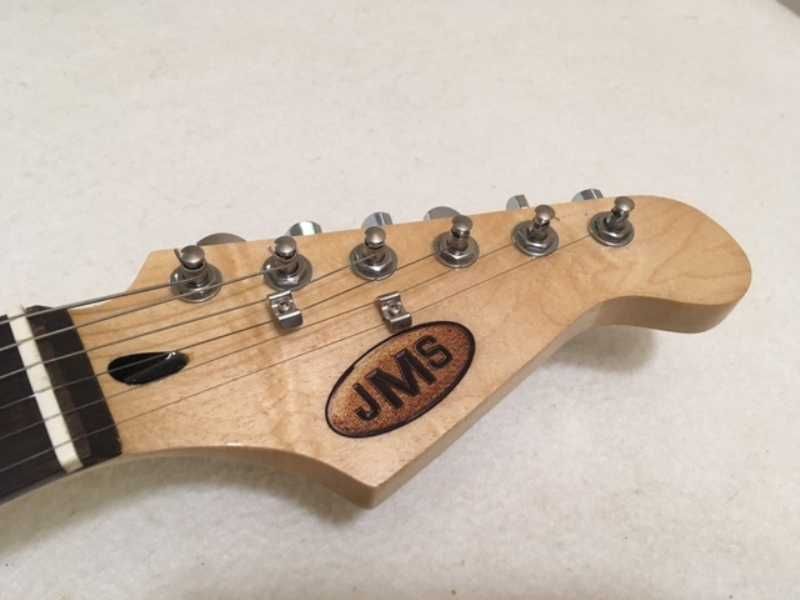 Guitarra nova JMS strat SSS-HSH relic com garantia