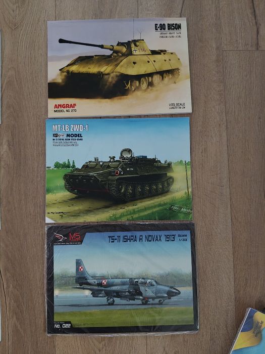 Modele kartonowe Angraf (35 zł sztuka)