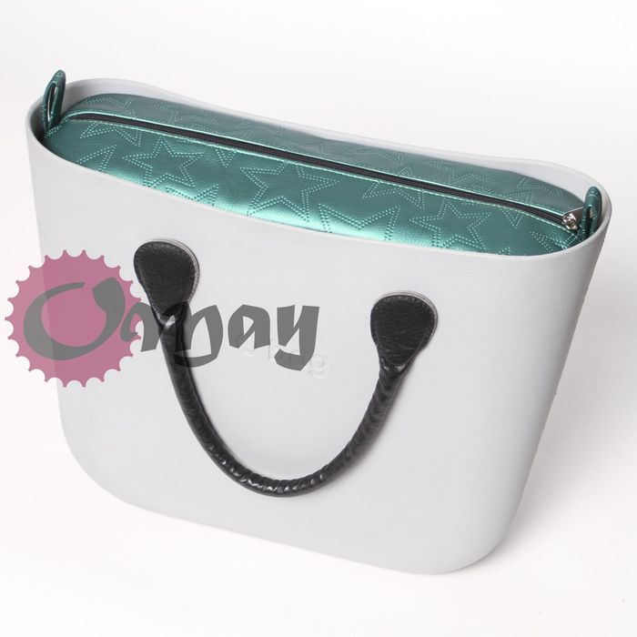 Organizer do OBAG STANDARD eko skóra pik butelkowa metaliczny OMAY