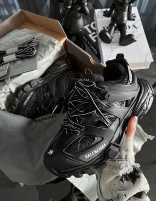 ‼️ORIGINAL 1:1 Balenciaga Track1 Black 36-45