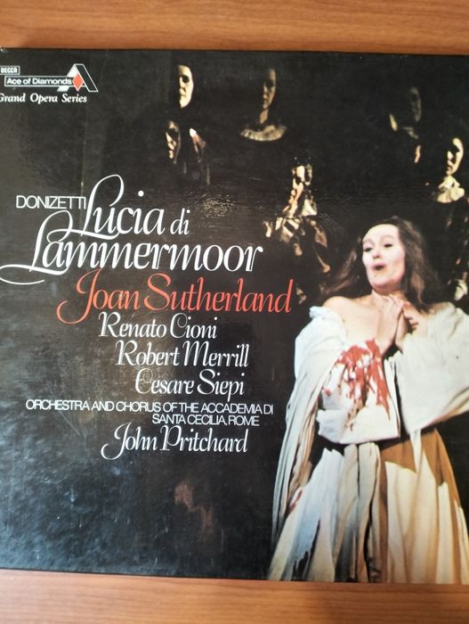 Box Lucia de Lammermoor - 3 LP's