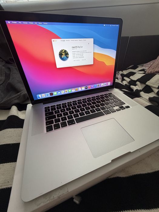MacBook Pro Retina 15” (Mid 2014) | i7 | 16 GB RAM | macOS Big Sur