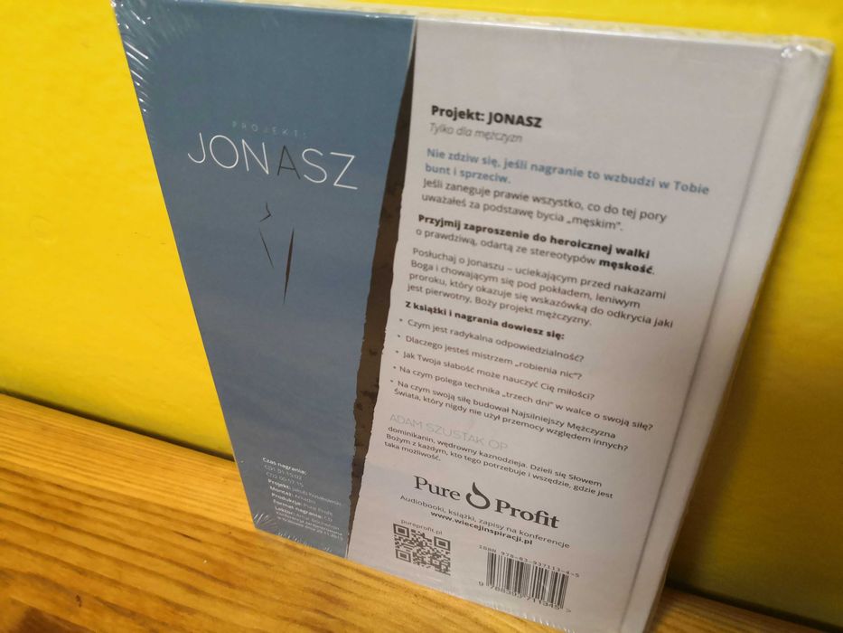 NOWE 2CD Projekt Jonasz - Adam Szostak audiobook