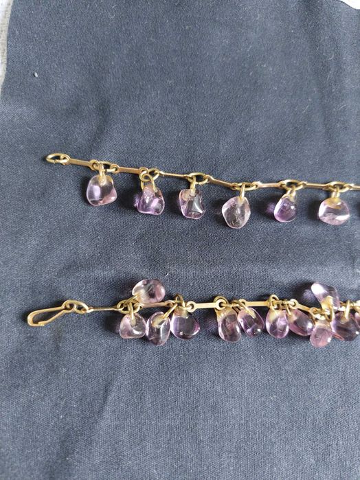 Pulseiras com pedras naturais