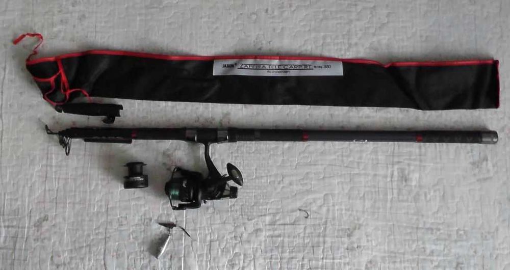 Zestaw Karpiowy Gruntowy Wędka 3,3m + Kołowrotek z wolnym biegiem