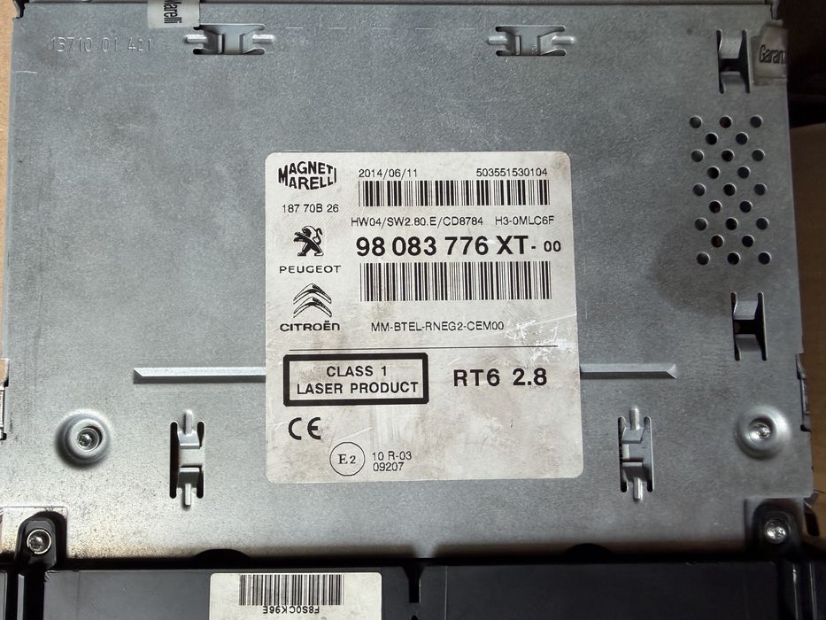 Radio navigacja peugeot 5008 3008 partner