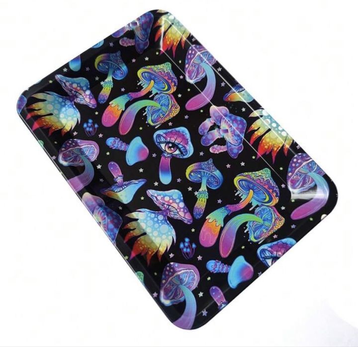 Conjunto Cogumelos (Tabuleiro e Grinder