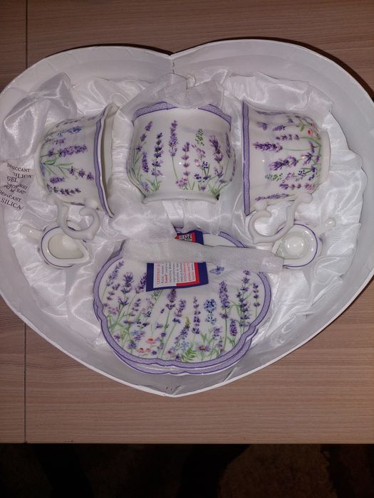 Komplet Porcelanowy Lawenda w Stylu Prowansalskim, na Imieniny
Inna marka