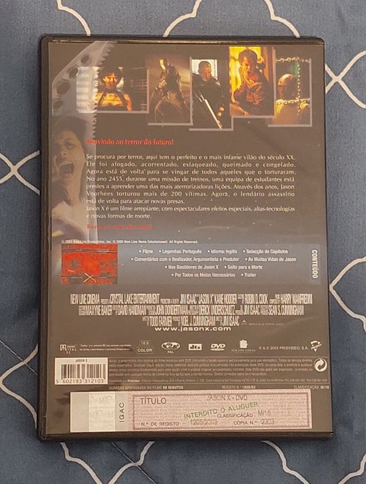 Jason X  (DVD)       .