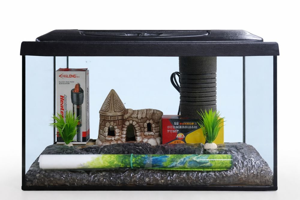 Новий акваріум 45л – повний комплект, готовий до запуску!