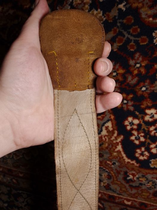 Офицерский ремень СССР 1950-60 годы,в коллекцию длина 1,2м ширина 5см