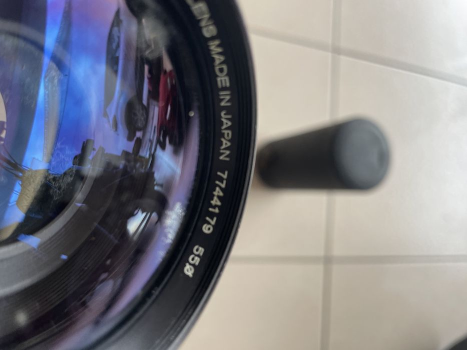 Canon FTb com lentes e acessórios