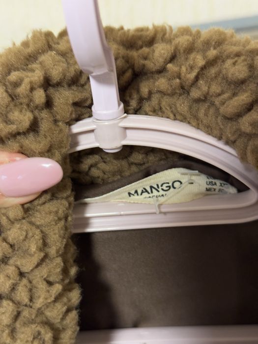 Mango шуба тедді