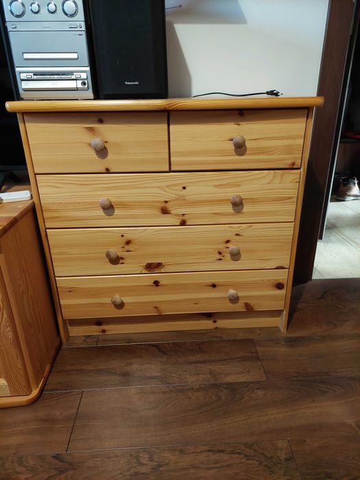 meble sosnowe zestaw