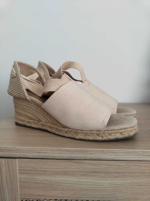 Espadryle H&M 38 koturn