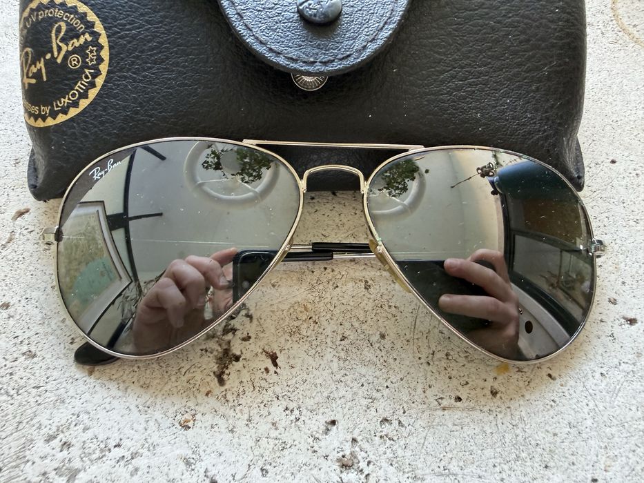 Ray Ban Aviator Polarizados Originais com Estojo Vintage