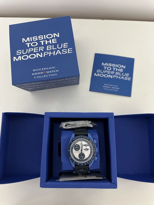 Omega x Swatch Mission To The Super Blue MoonPhase