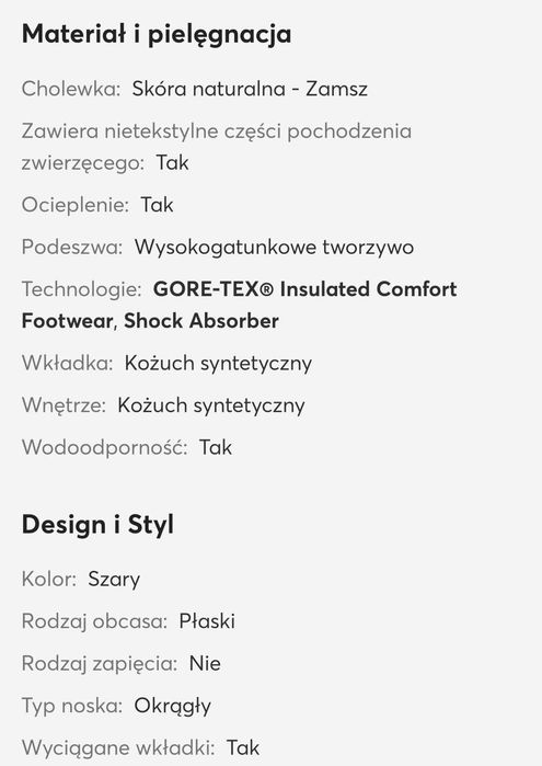 Nowe śniegowce rozmiar 21