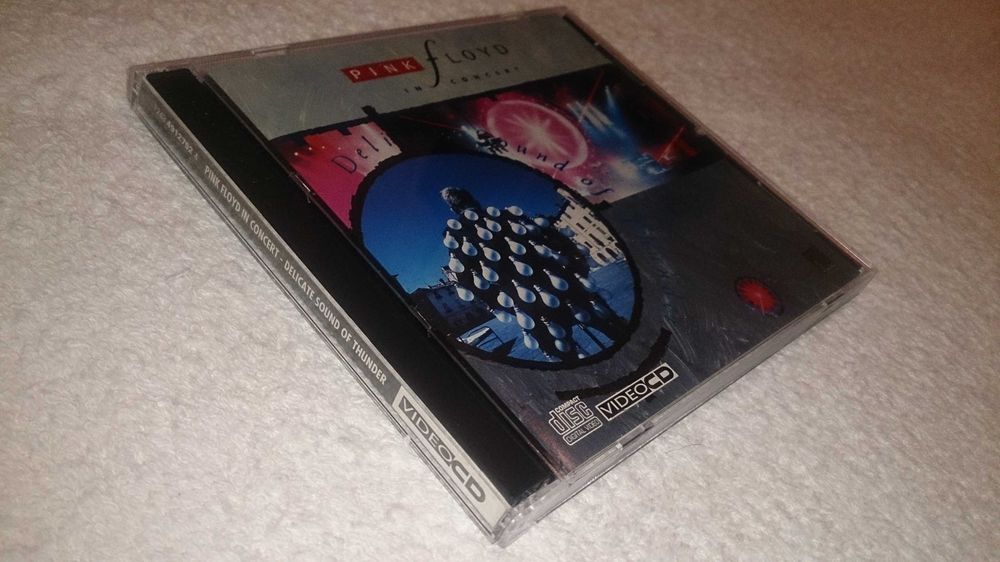 pink floyd: in concert - delicate sound of thunder (video cd duplo)