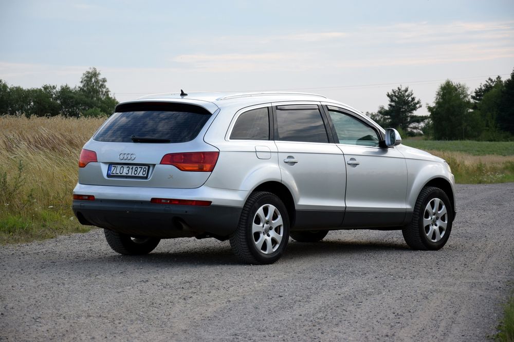 Audi Q7 zadbane webasto Łopatki do zmiany biegów