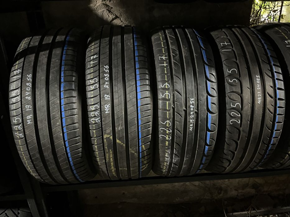 Продам шини гуму 225 55 17 шиномонтаж