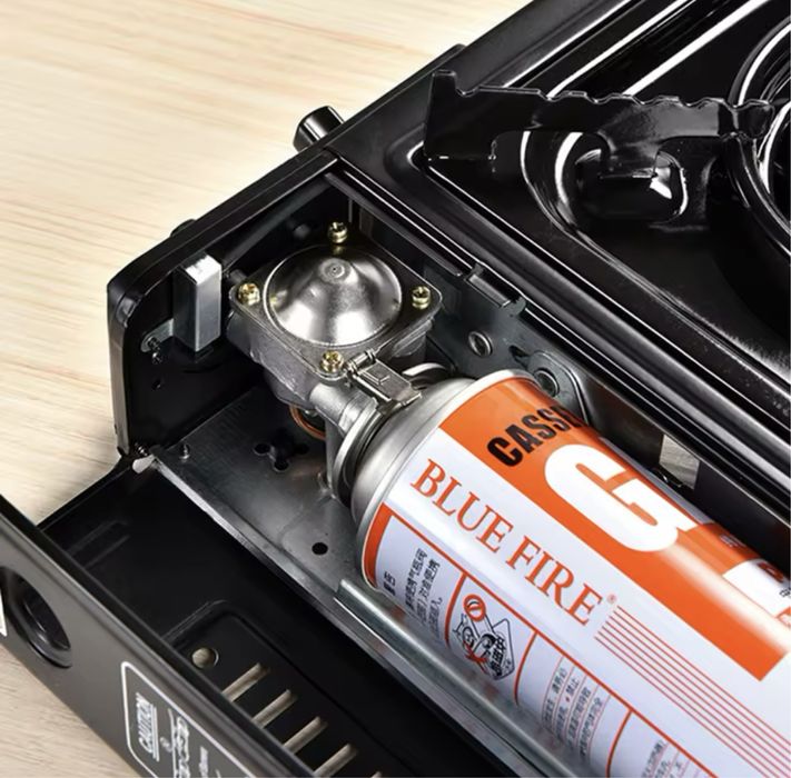 Портативная газовая туристическая плита Happy Home BDZ-155