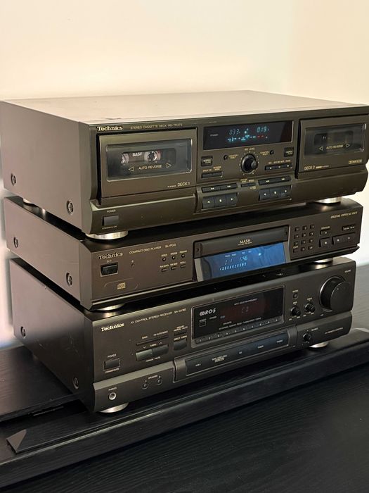 Zestaw HI-FI Technics- Amplituner/ CD / Magnetofon