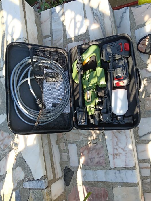 Lavadora de alta pressão bateria