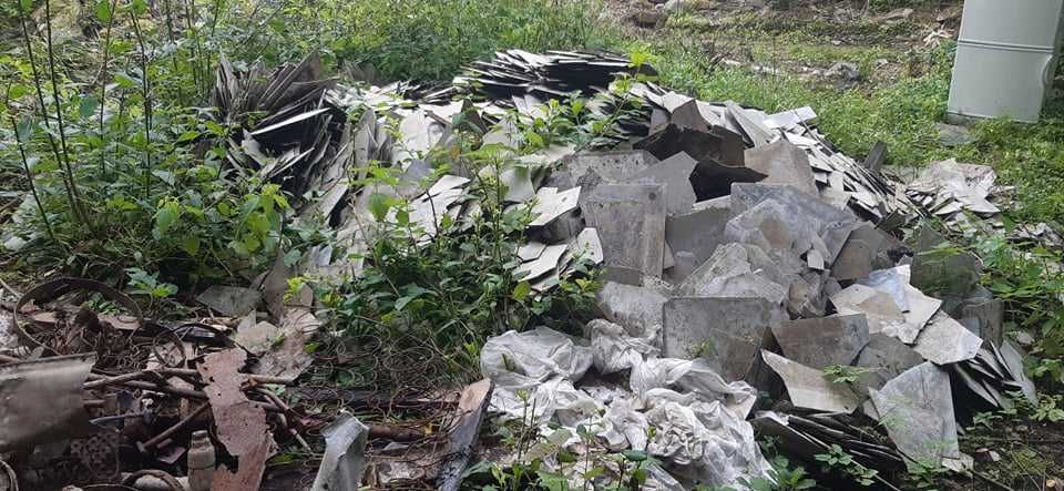 usuwanie ETERNITU demontaż AZBESTU odbiór transport utylizacja