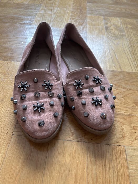 Buty espadryle róż. 38