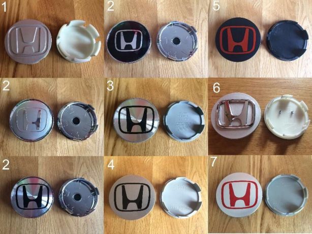 Колпачки заглушки (колпак) на литые диски Honda Хонда Acura
