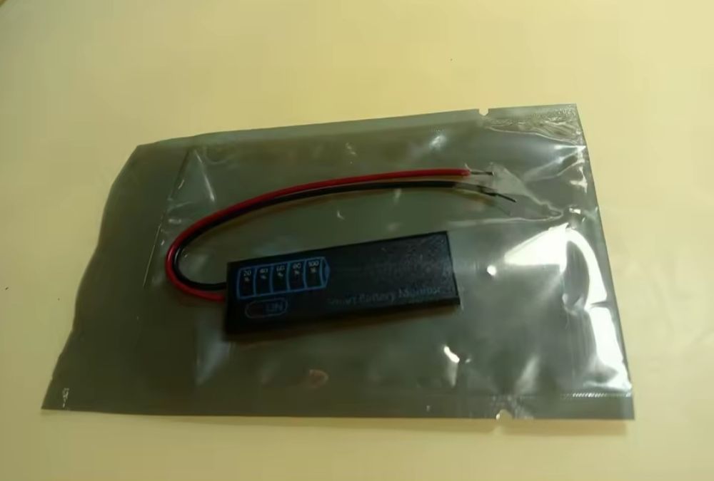 Вольтметр емкости батареи DC 7 - 55 V. Универсальный 3S - 14S.