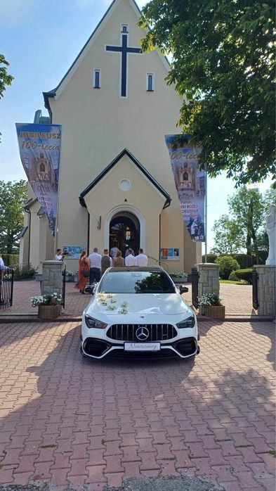 Samochody do ślubu MERCEDES CLA 45 AMG / BMW M3 G30