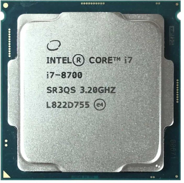 Процессор Intel Core i7-8700 3.20GHz/12MB/8GT/s (SR3QS) s1151 V2