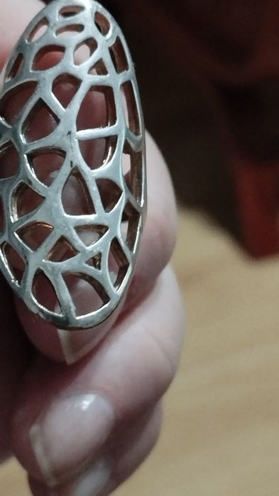 Śliczny srebrny pierścionek srebro próby 925